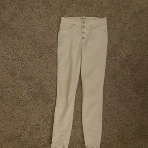 White Madewell High-Rise Skinny Jeans